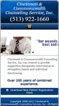 Mobile Screenshot of cincinnaticounseling.org